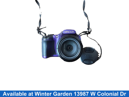 Minolta Mn67z Purple Digital SLR Camera