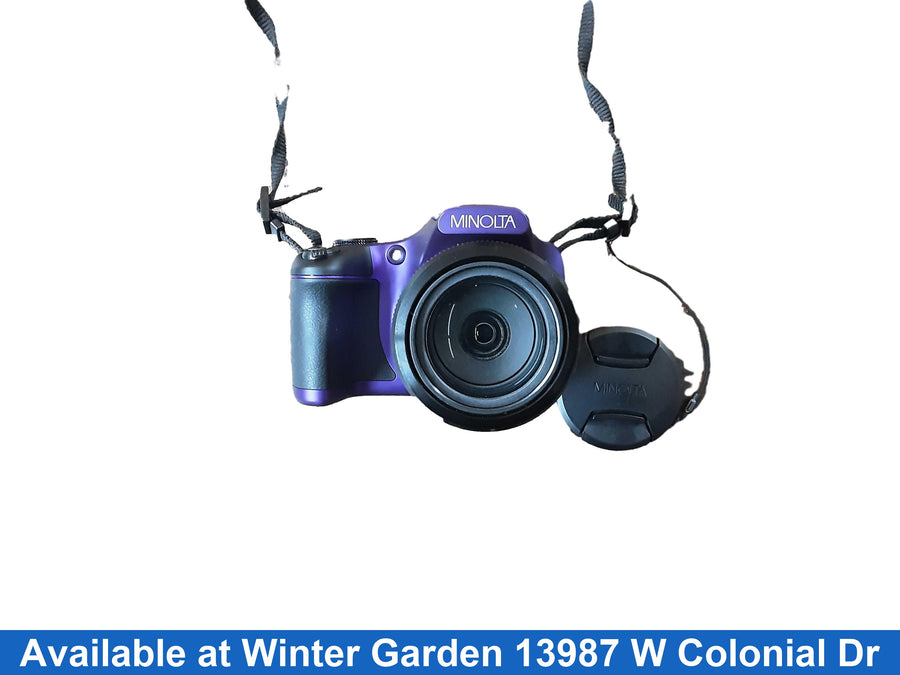 Minolta Mn67z Purple Digital SLR Camera