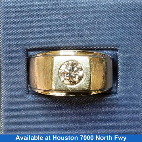 Men's Ring - Yellow Gold 14k (.585) 11.8 grams Size 11