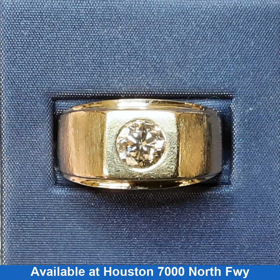 Men's Ring - Yellow Gold 14k (.585) 11.8 grams Size 11