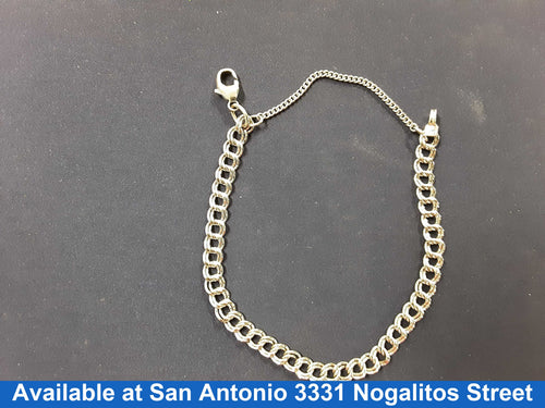 Bracelet - Silver 6.9 Grams 8 Inch