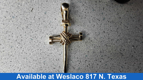 Religious Pendant - Yellow Gold 10k (.417) 24.5 grams