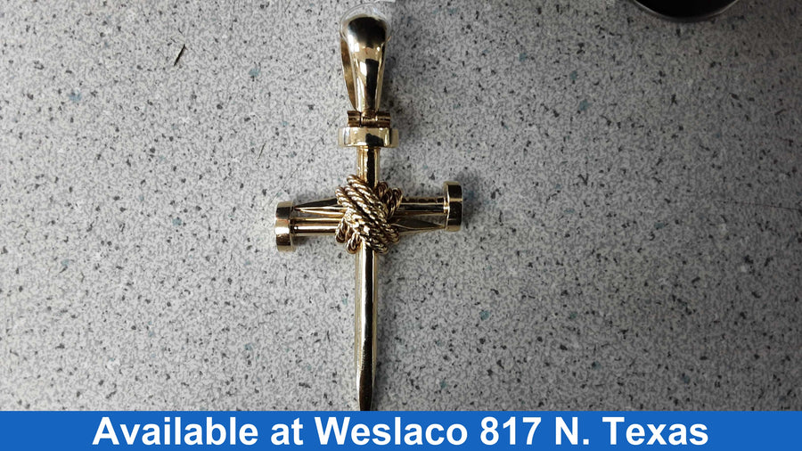 Religious Pendant - Yellow Gold 10k (.417) 24.5 grams