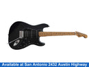 Squier Sonic Stratocaster Maple Fingerboard Electric Guitar Black Black Electric Classic Guitar