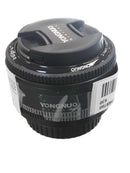 Yongunuo F1.8 Black Photographic Lens
