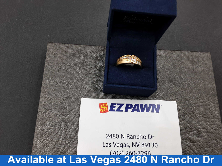 Ring - Wedding Band - Yellow Gold 14k (.585) 9.3 grams Size 10.5