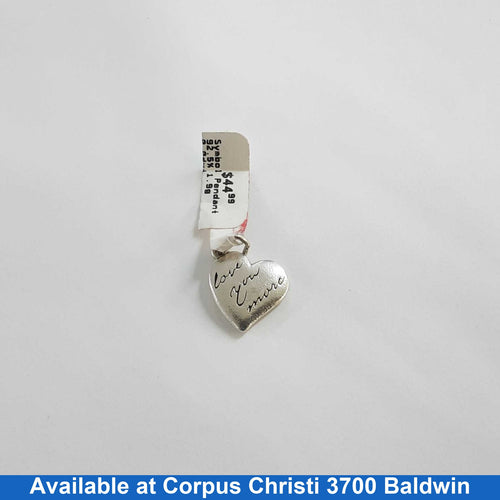 Symbol Pendant - Silver 1.9 grams