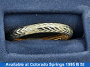 Ring - Wedding Band - Yellow Gold 14k (.585) 0.8 grams Size 8