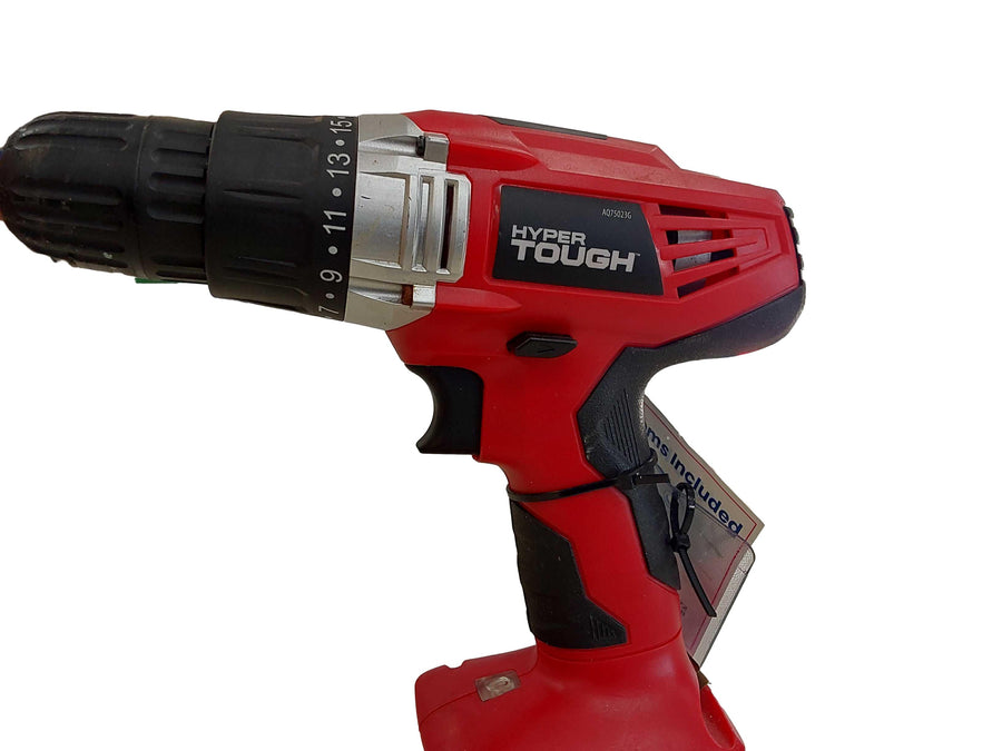 Hyper Tough Aq75023 Red Cordless Standard Drill