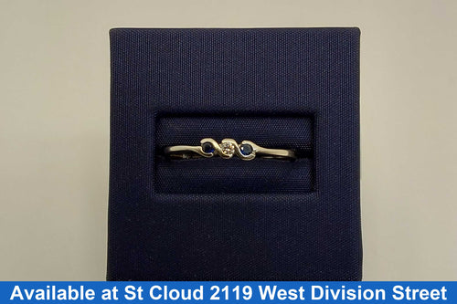 Women's Ring - White Gold 10k (.417) 1.38 grams Size 7
