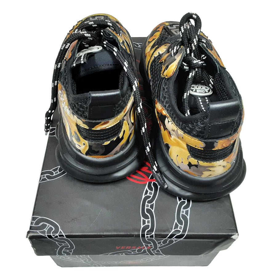 Versace Chain Reaction Shoes Black