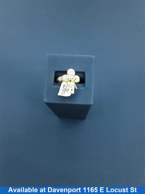 Women's Ring - Yellow Gold 14k (.585) 4.1 grams Size 7