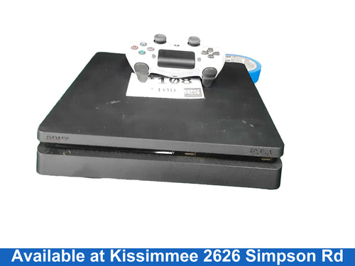 Sony Playstation 4 (Slim - 1tb) 1 Tb Black Video Game Console