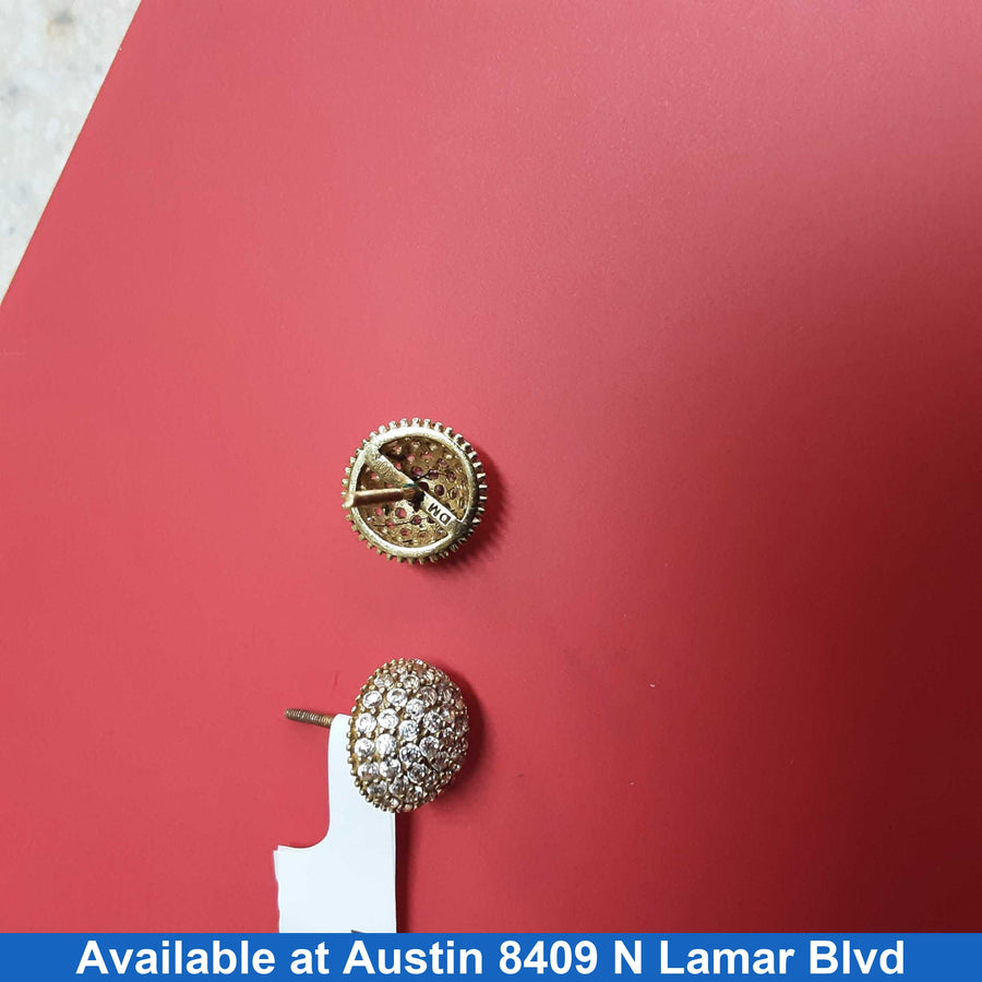 Gold Ball Earrings - Yellow Gold 10k (.417) 2.1 grams