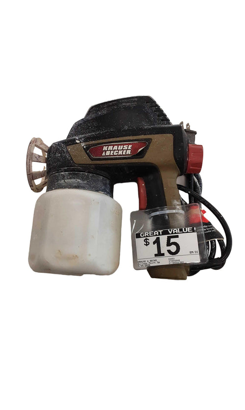 Krause & Becker 63452 Black Airless Paint Sprayer