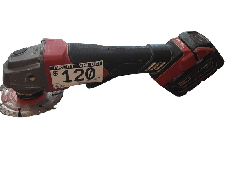 Milwaukee 2880-20 Red Cordless Grinder