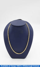 Rope Chain - Yellow Gold 14k (.585) 16.6 grams 11 inch