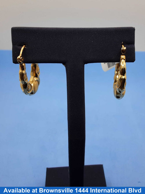 Shrimp Earrings - Yellow Gold 14k (.585) 3.4 grams