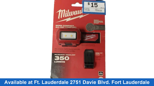Milwaukee 2103 Red Flashlight / Headlamp