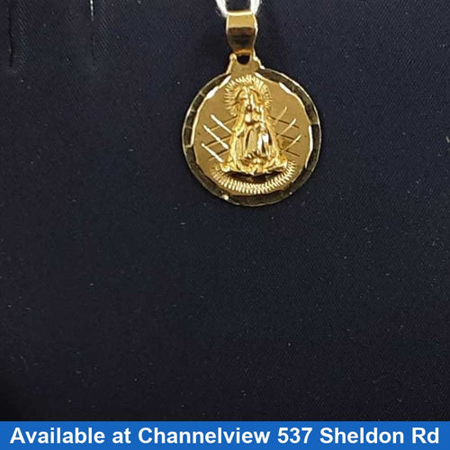 Coin Pendant - Yellow Gold 14k (.585) 1.8 grams