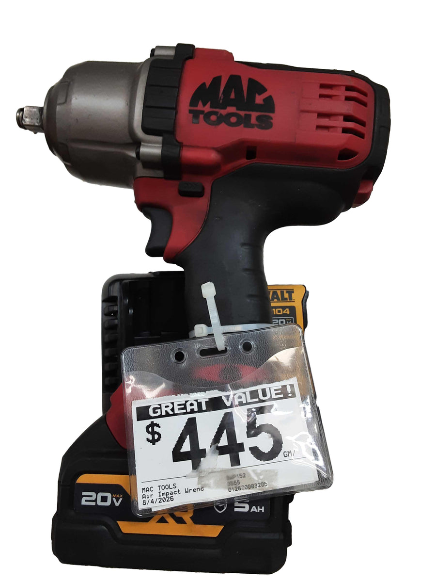 Mac Tools Bwp152 Red Standard Power Wrench