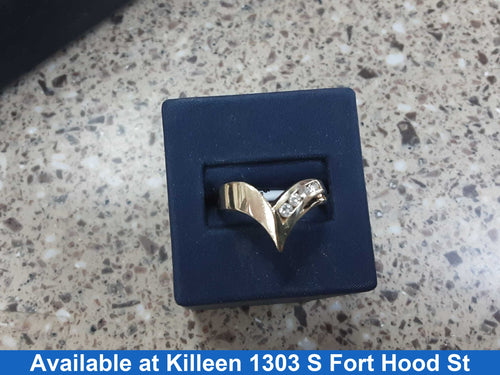 Women's Ring - Yellow Gold 14k (.585) 7.2 grams Size 10