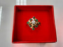 Women's Ring - Yellow Gold 14k (.585) 6.2 grams Size 8