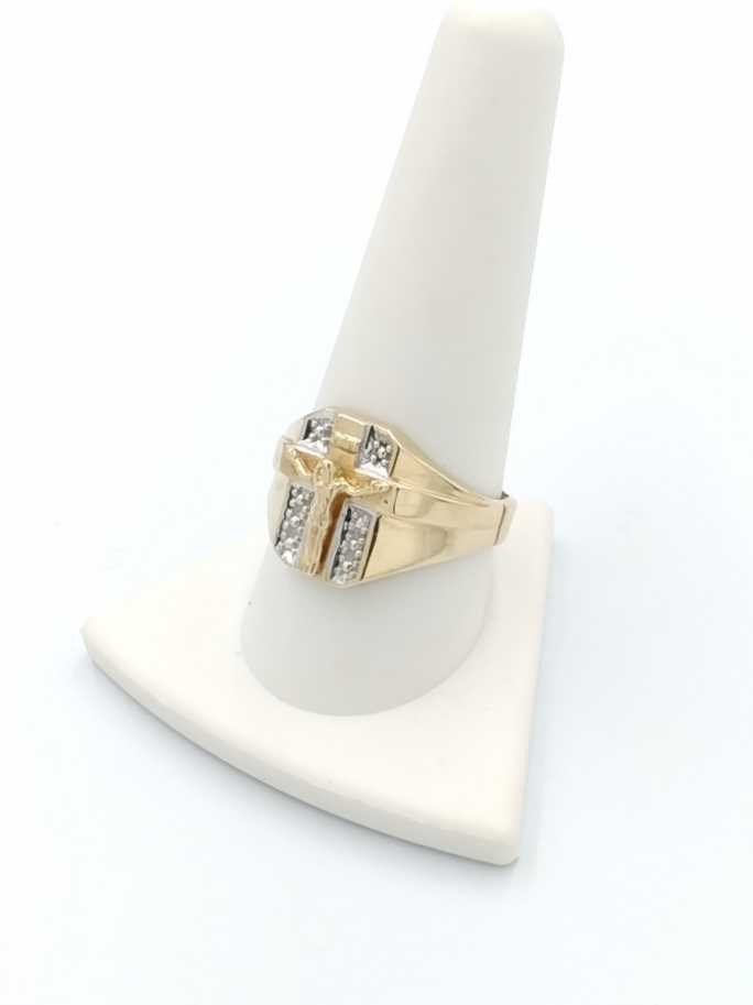Men's Ring - Yellow Gold 10k (.417) 3.8 grams Size 11