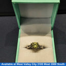 Women's Ring - Solitaire - White Gold 10k (.417) 2.7 grams Size 8