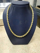 Rope Chain - Yellow Gold 14k (.585) 11.5 grams 20 inch