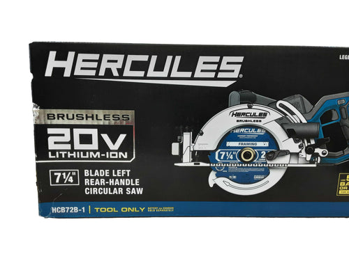 Hercules Hcb72b-1 Blue Cordless Circular Saw
