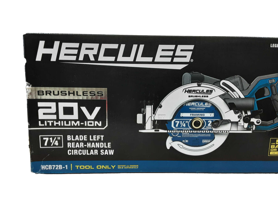 Hercules Hcb72b-1 Blue Cordless Circular Saw
