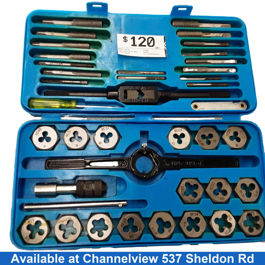 Greatneck Blue Tap & Die Set