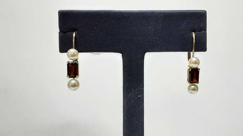 Jacket Earrings - Yellow Gold 14k (.585) 2.1 grams