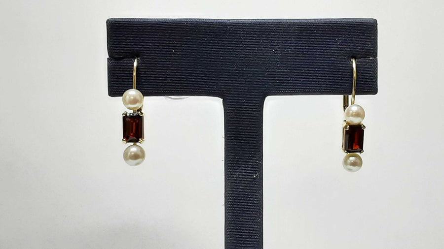 Jacket Earrings - Yellow Gold 14k (.585) 2.1 grams