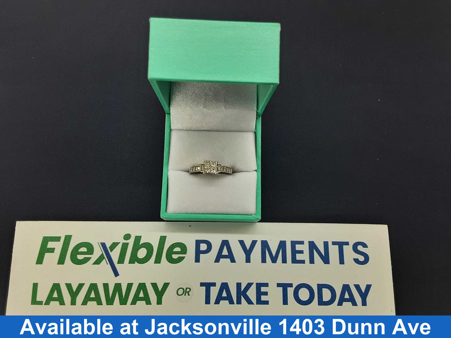 Women's Ring - White Gold 14k (.585) 2.6 grams Size 7