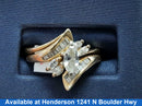 Ring - Wedding Set - Yellow Gold 14k (.585) 5.6 grams Size 20