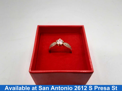 Women's Ring - Yellow Gold 10k (.417) 2 grams Size 10