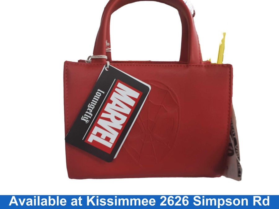 Loungefly Marvel Spiderman Red Purse / Handbag