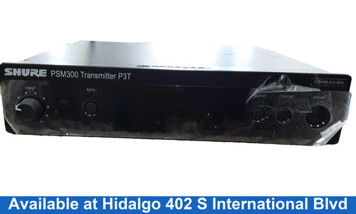 Shure P3t G20 Black Home Audio Receiver
