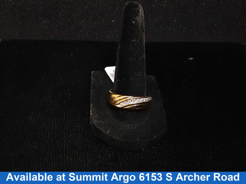 Men's Ring - Yellow Gold 10k (.417) 4.3 grams Size 10