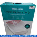 Homedics Fb-52jb-pk-2 White Other Collectible
