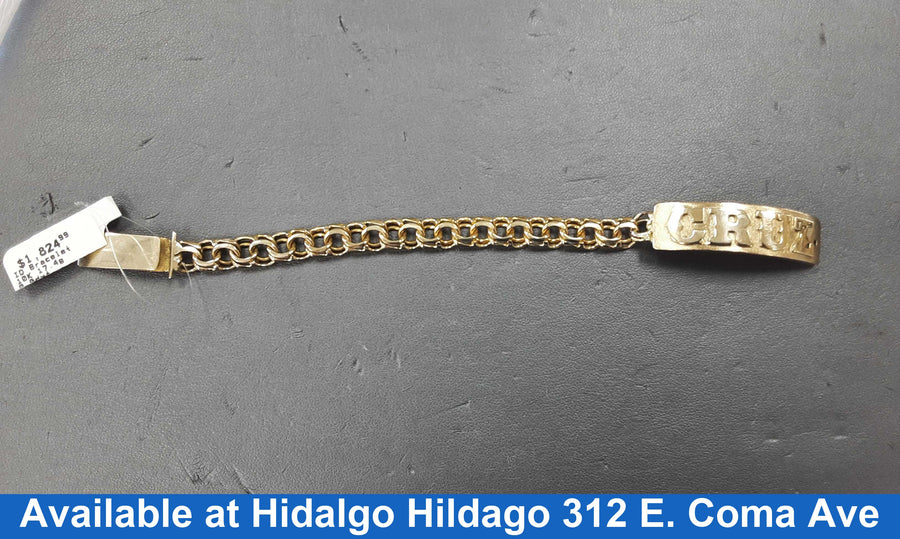 ID Bracelet - Yellow Gold 10k (.417) 17.4 grams 6 inch