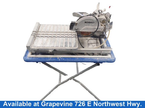Kobalt Kws S72-06 Silver Corded Tile Saw