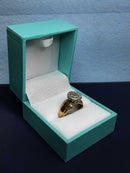 Women's Ring - Yellow Gold 10k (.417) 5.2 grams Size 7