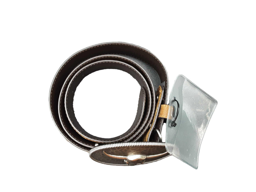 Cody James Cjasu25bt5-bn Brown Belt / Buckle