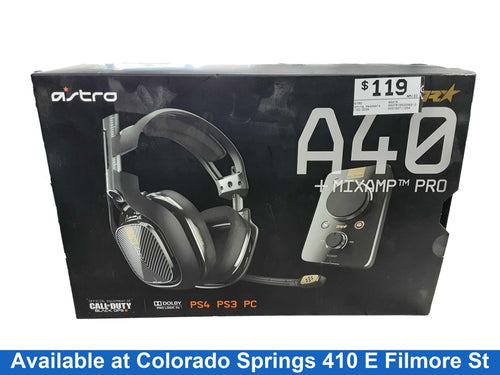 Astro A40tr Black Gaming Headset