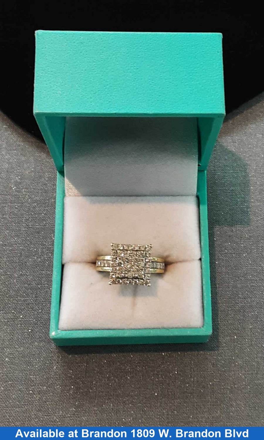 Women's Ring - Yellow Gold 14k (.585) 4.1 grams Size 20