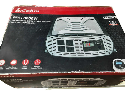 Cobra Pro 3000w Silver Power Inverter