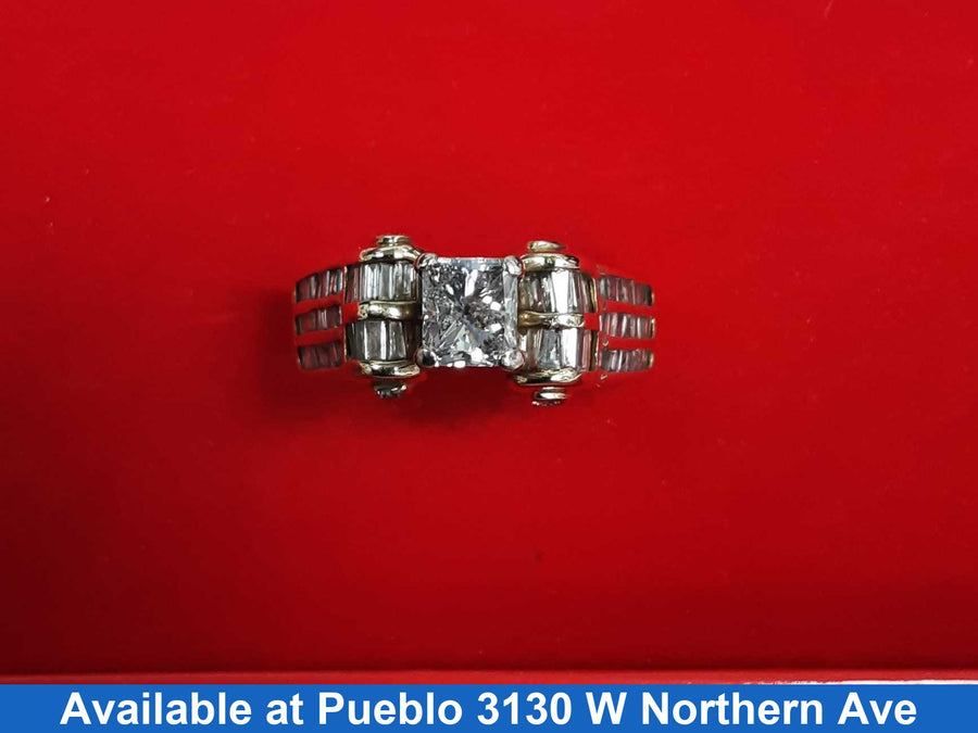 Women's Ring - Yellow Gold 14k (.585) 8.6 grams Size 9